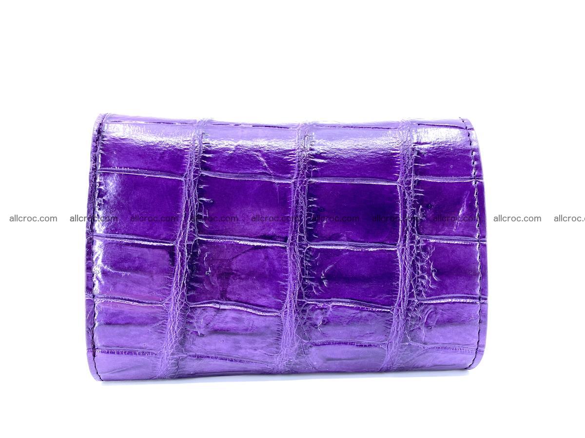 Crocodile leather wallet for women 545 Foto 1