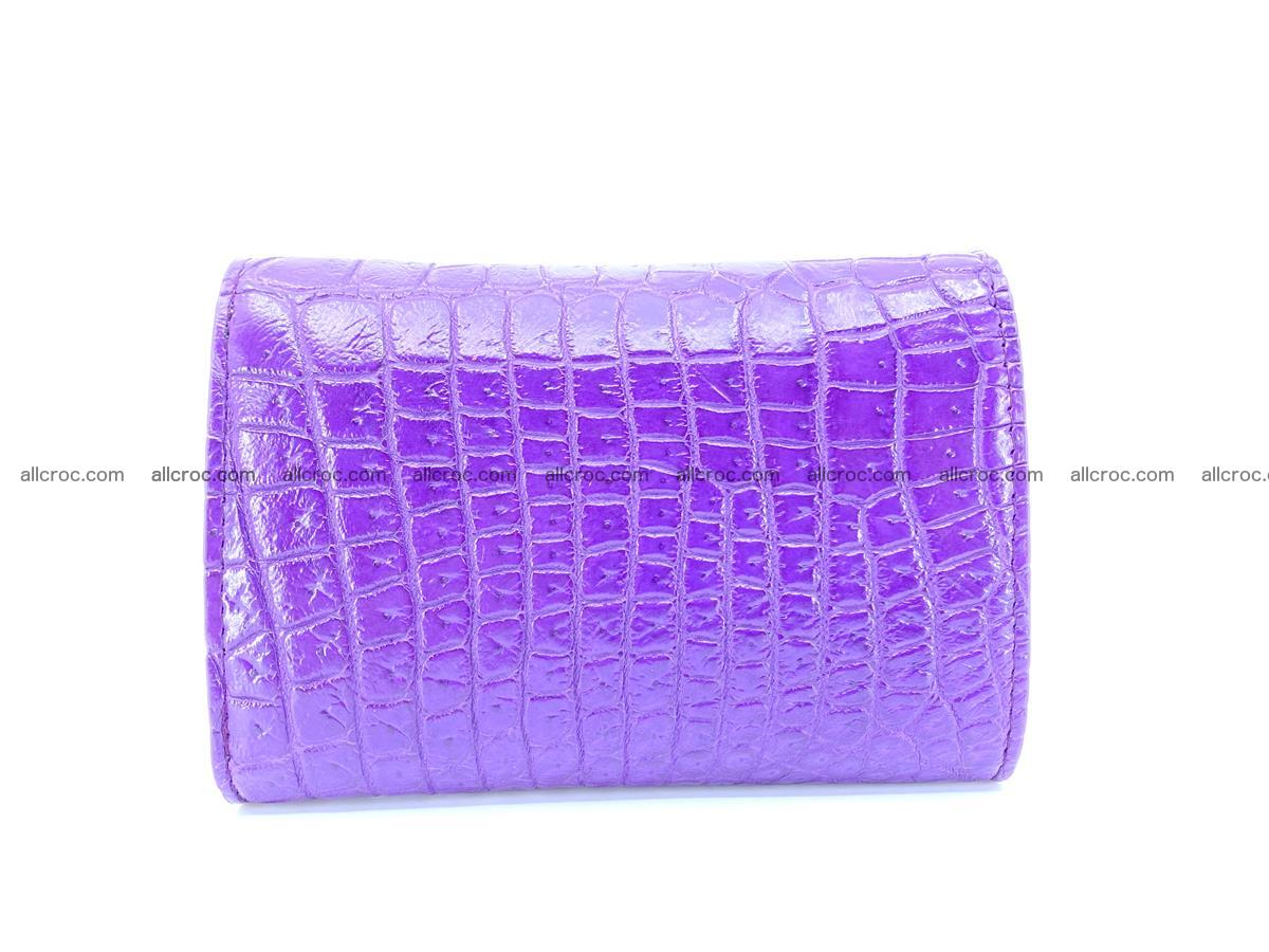 Crocodile leather wallet for women 546 Foto 1
