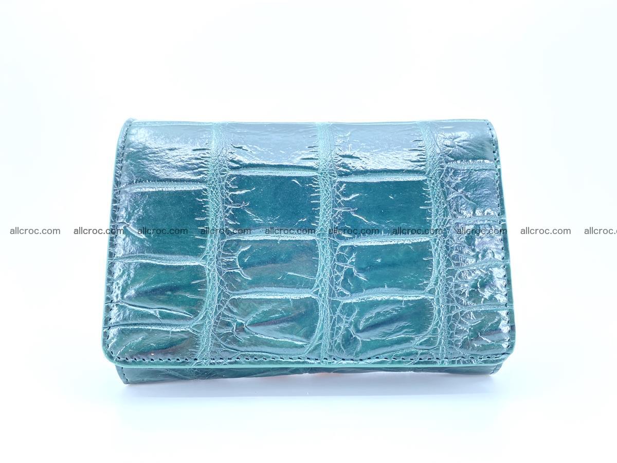 Crocodile leather wallet for women 954 Foto 0