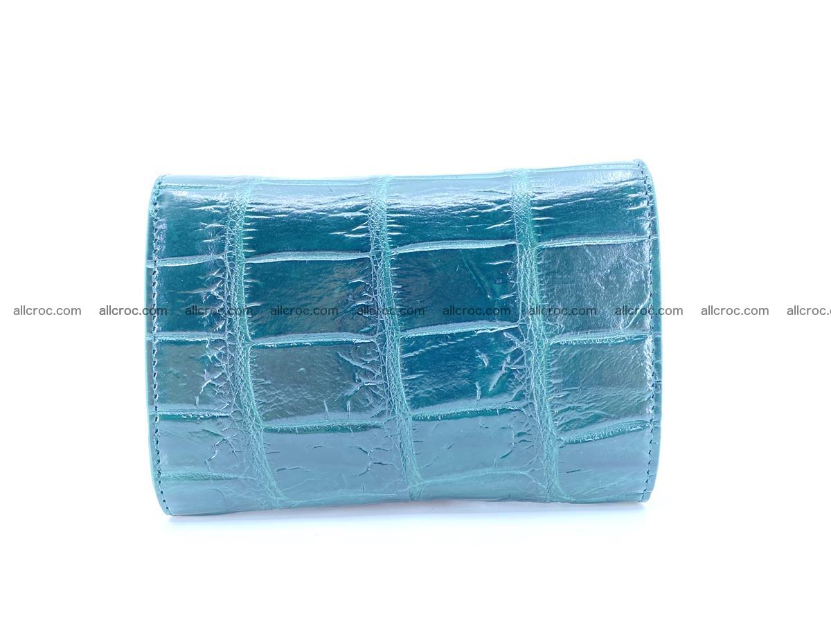 Crocodile leather wallet for women 954 Foto 1