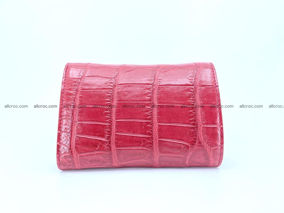 Crocodile leather wallet for women 543 Foto 1