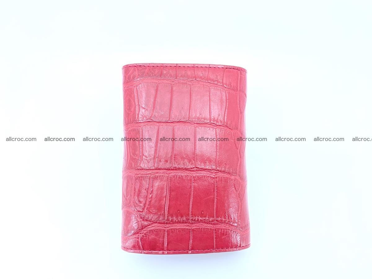 Crocodile leather wallet for women 543 Foto 3