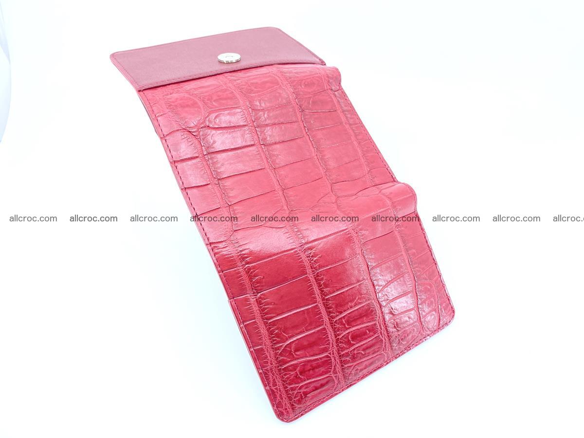 Crocodile leather wallet for women 543 Foto 6