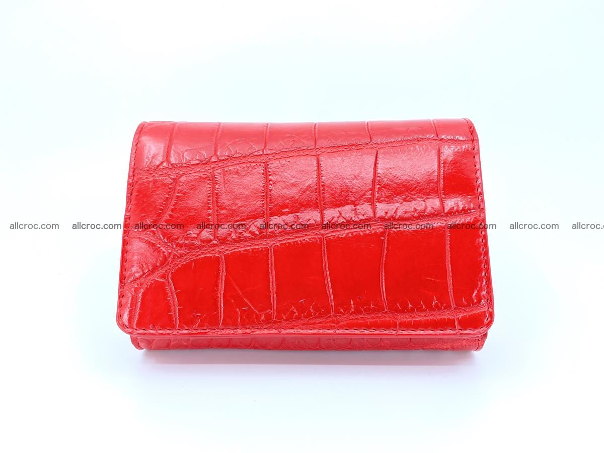 Crocodile leather wallet for women 544 Foto 0