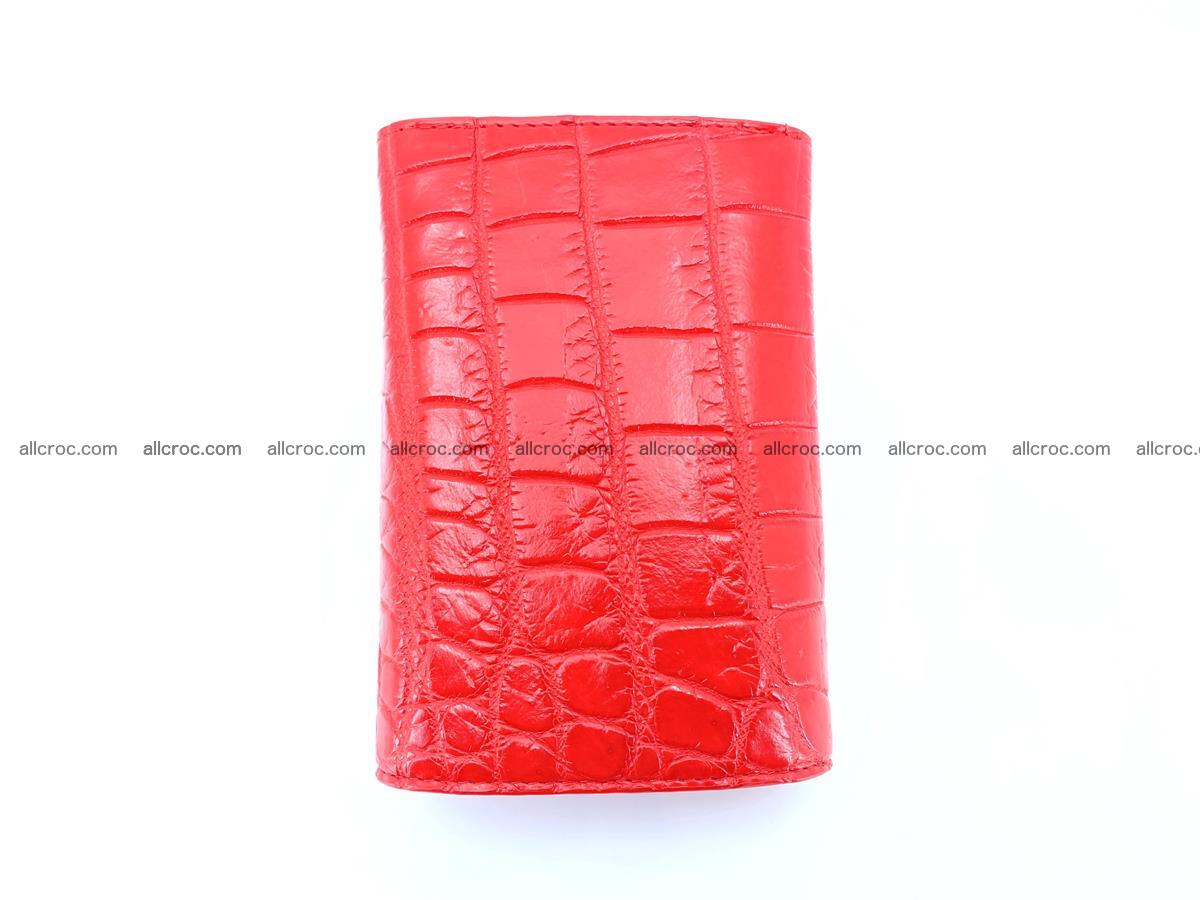 Crocodile leather wallet for women 544 Foto 3