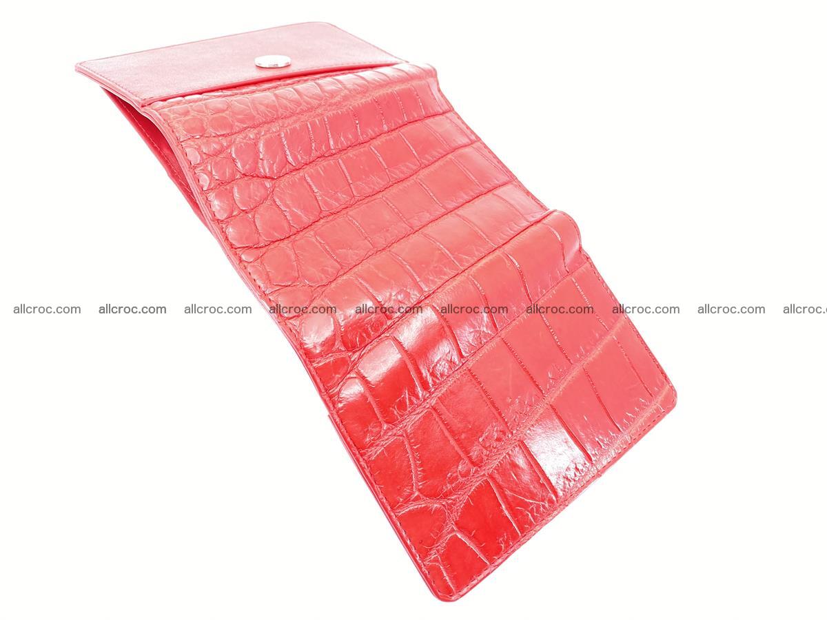 Crocodile leather wallet for women 544 Foto 6