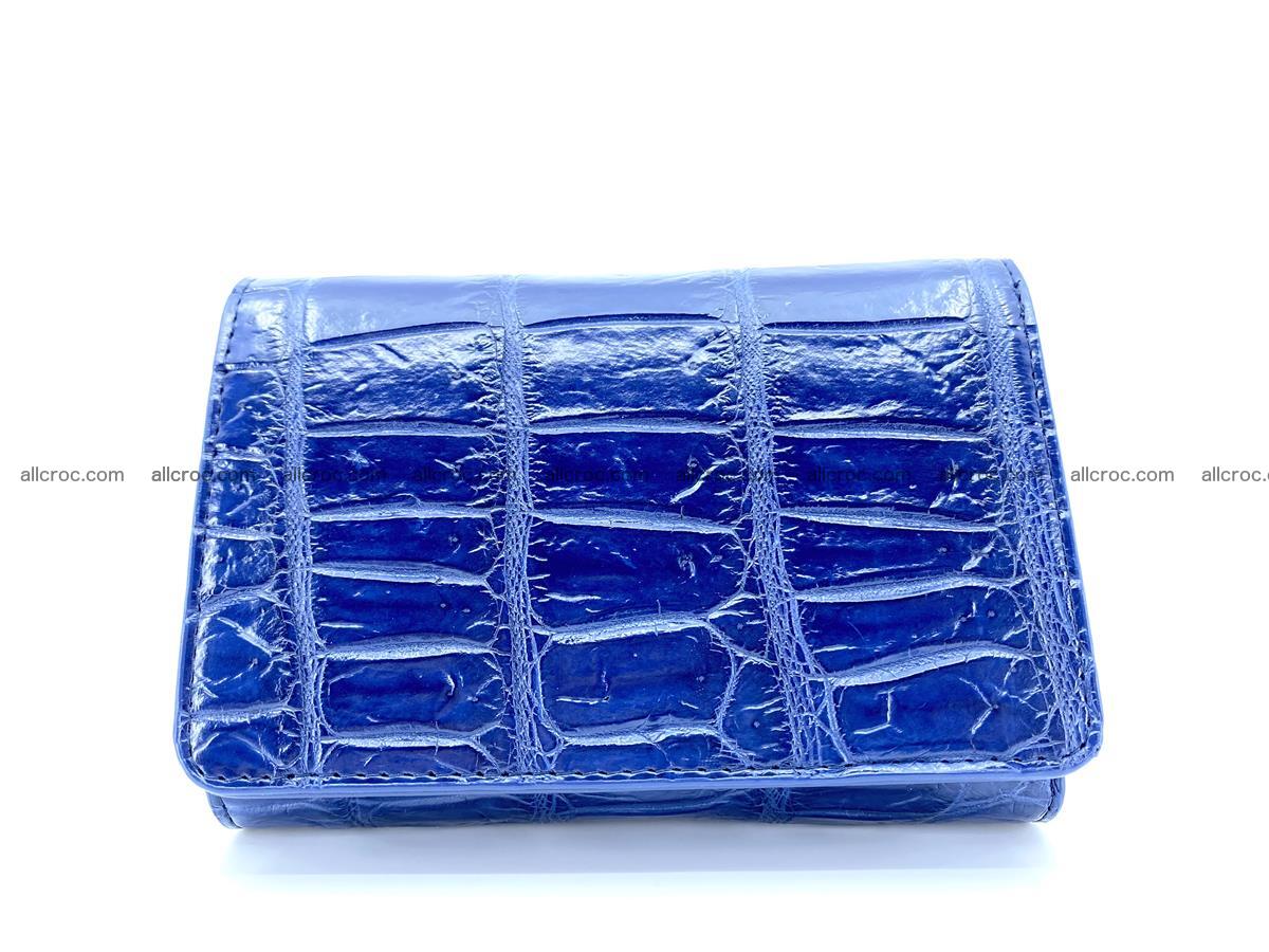Crocodile leather wallet for women 956 Foto 0