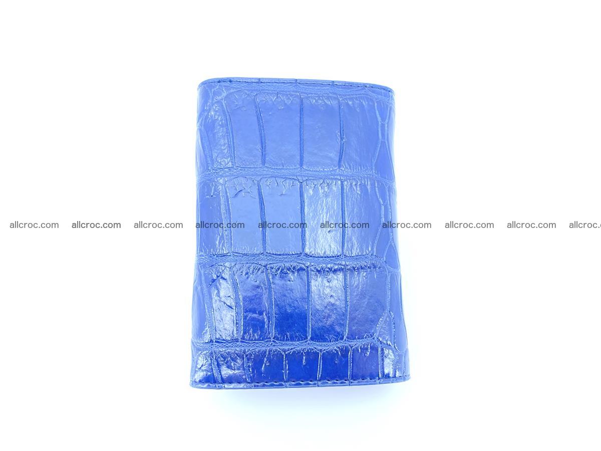 Crocodile leather wallet for women 956 Foto 3