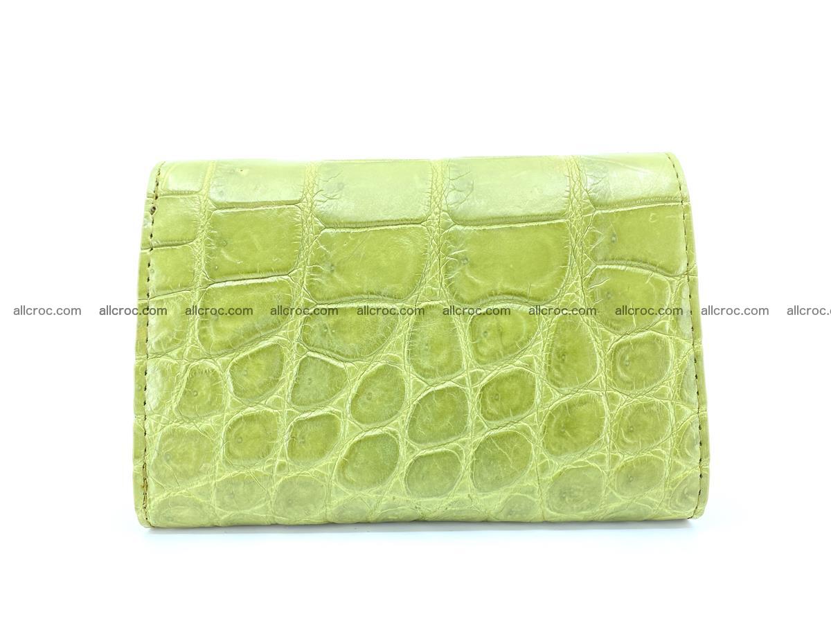 Crocodile leather wallet for women 957 Foto 1