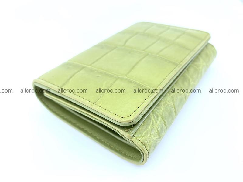 Crocodile leather wallet for women 957