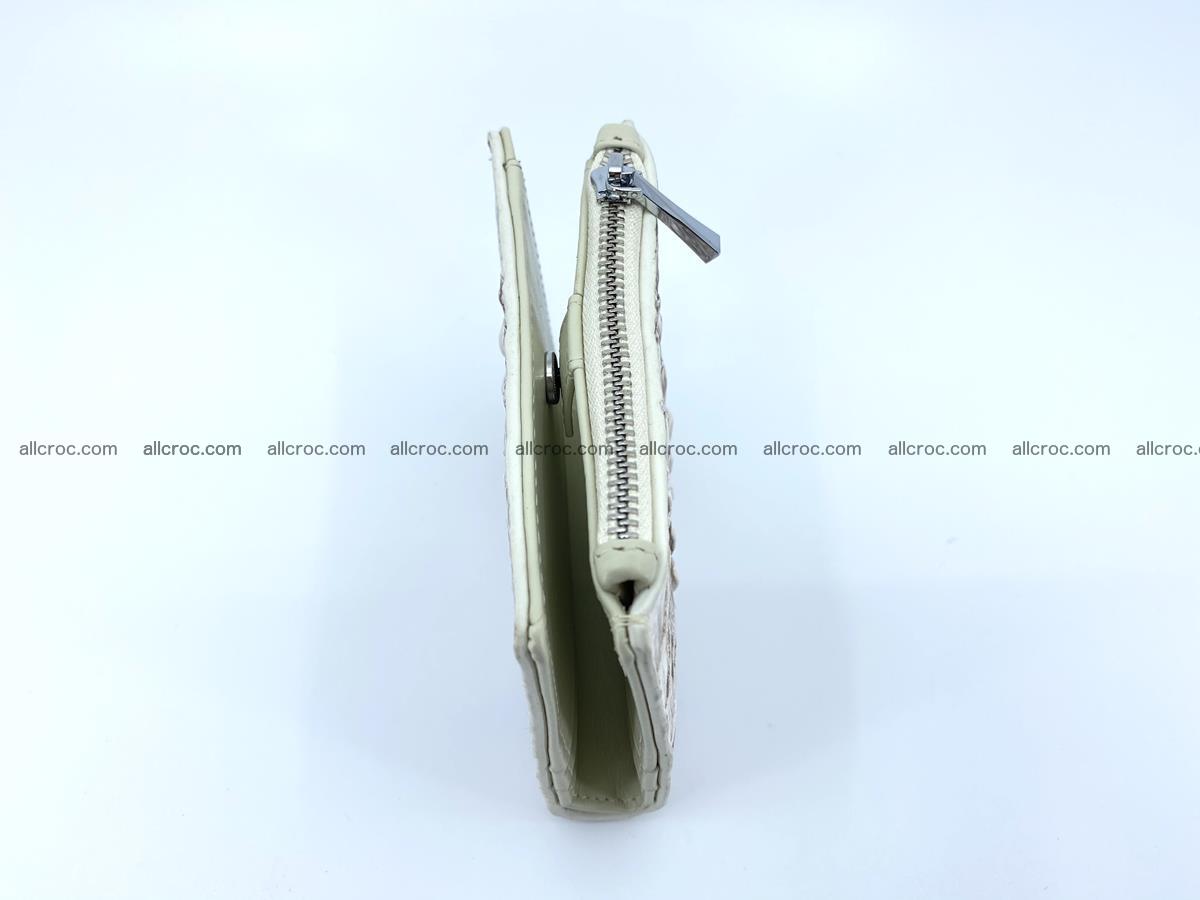 Crocodile leather vertical wallet HK 648 Foto 5