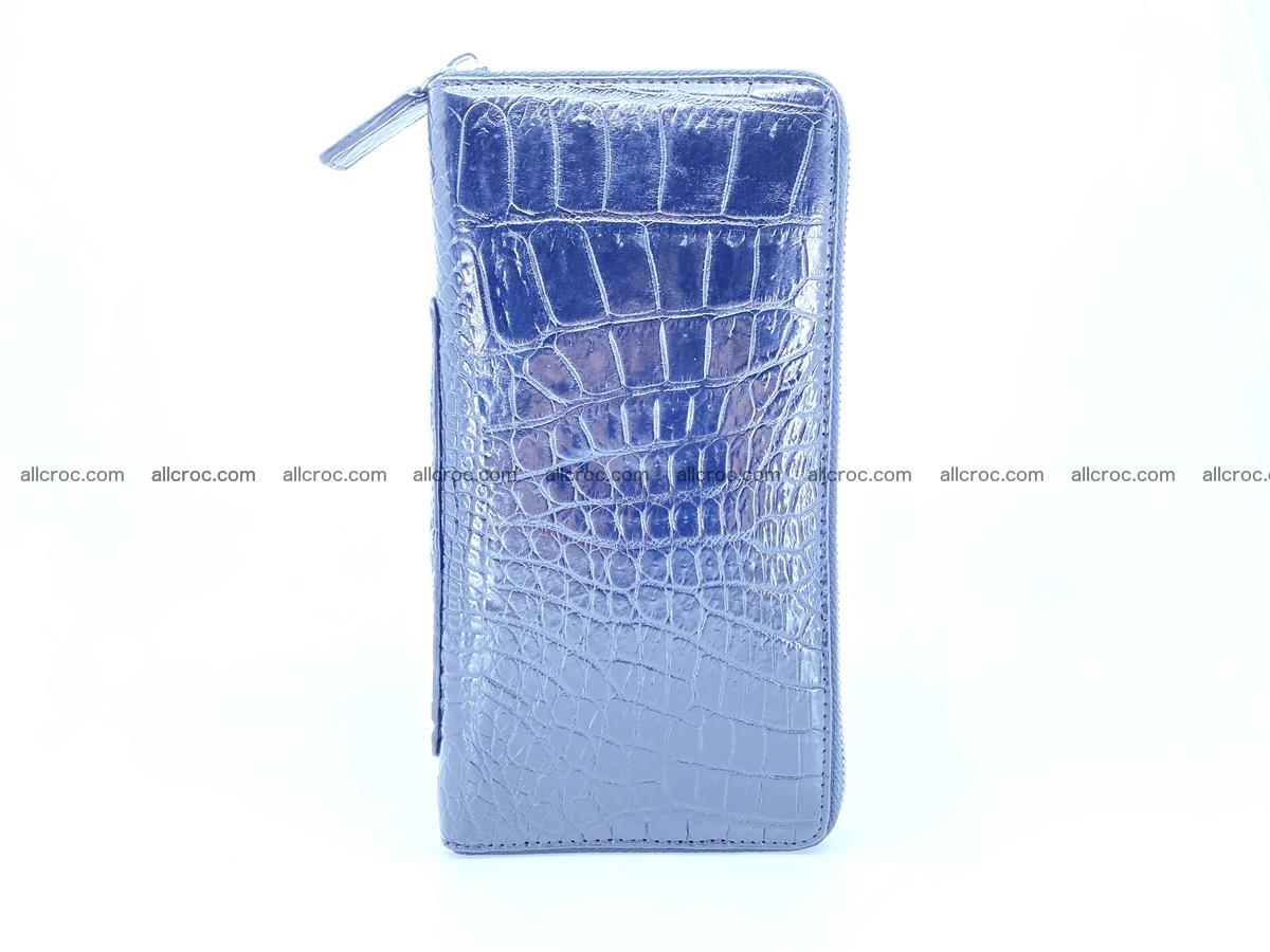 Crocodile skin zip wallet with crocodile paw 540 Foto 5