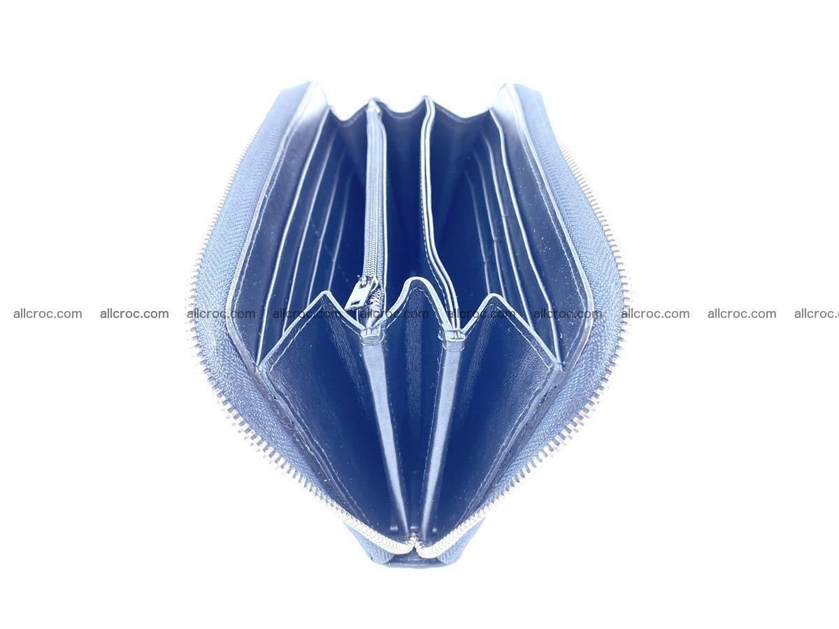 Crocodile skin zip wallet with crocodile paw 540 Foto 14