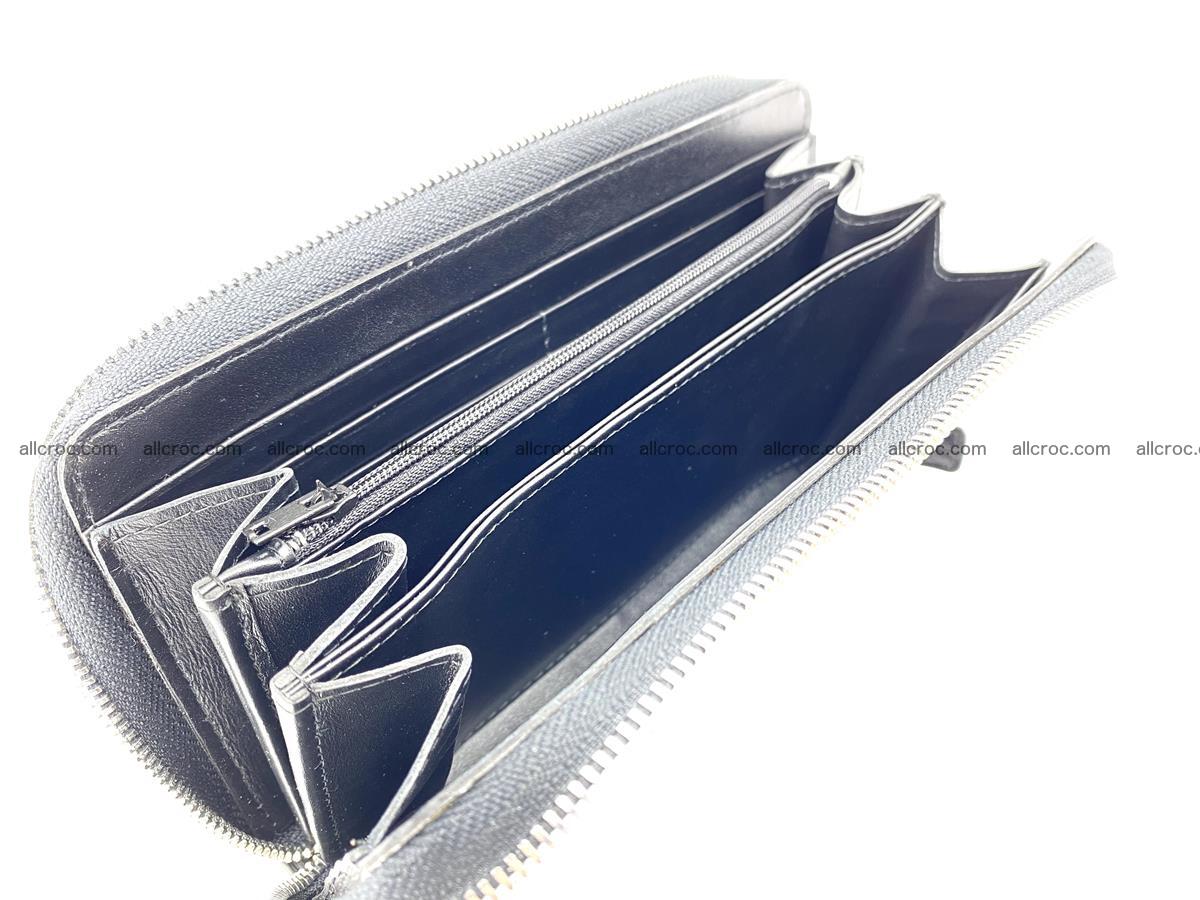 Crocodile skin zip wallet with crocodile paw 540 Foto 15