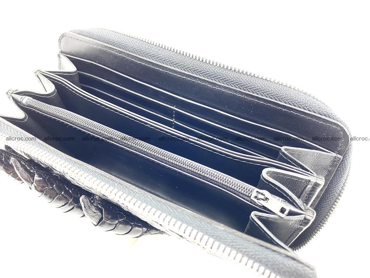 Crocodile skin zip wallet with crocodile paw 540 Foto 12