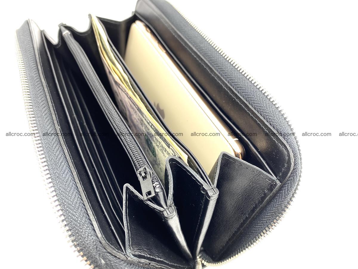 Crocodile skin zip wallet with crocodile paw 540 Foto 11
