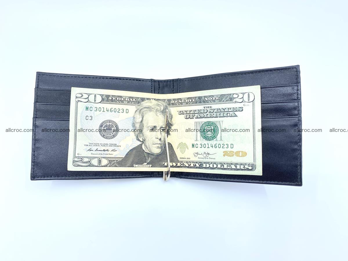 Crocodile leather money clip 2284 Foto 4
