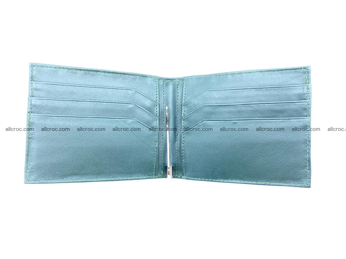 Crocodile leather money clip 940 Foto 5