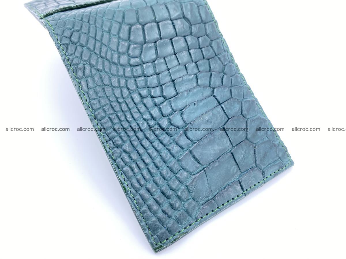 Crocodile leather money clip 940 Foto 2