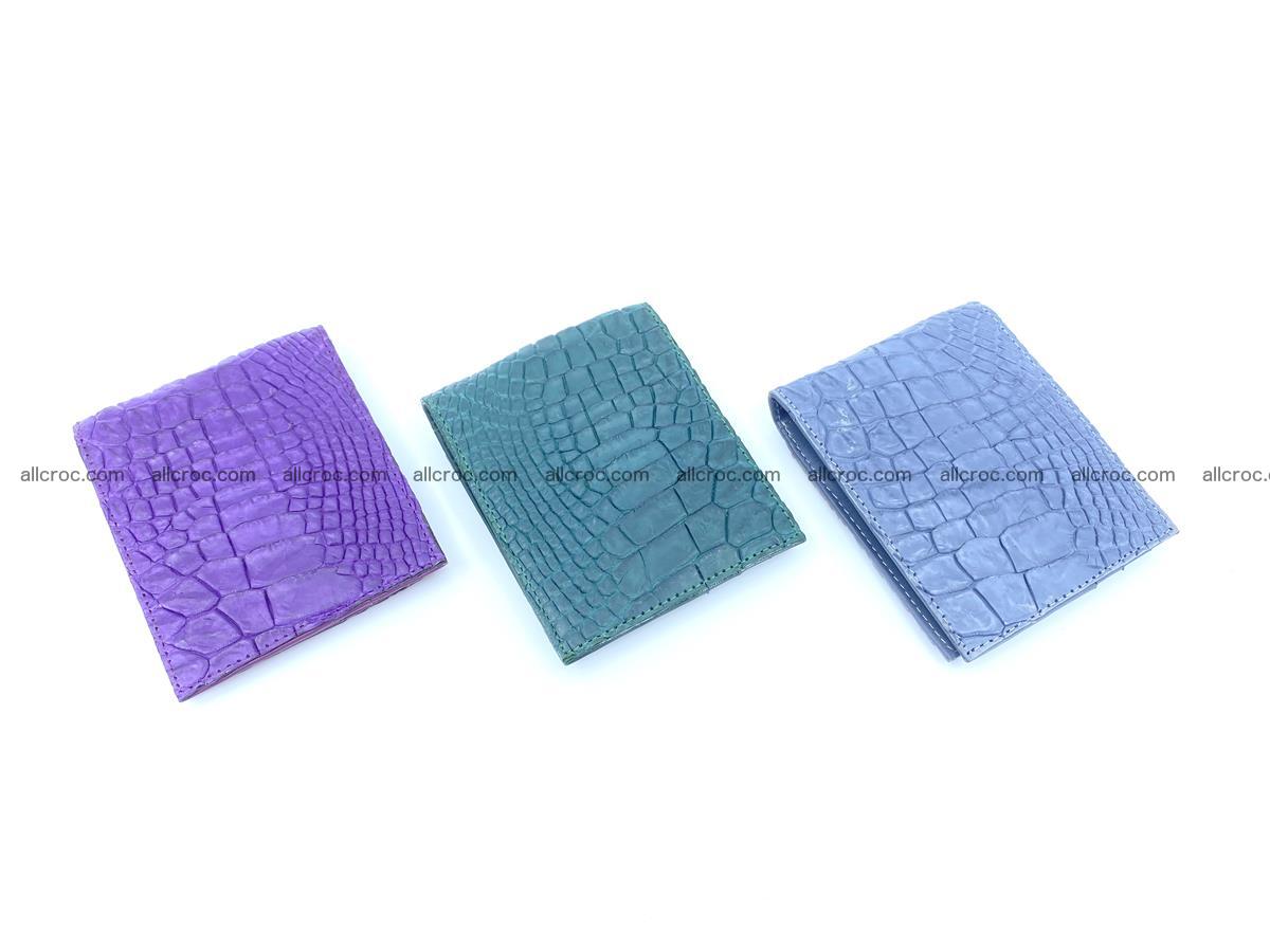 Crocodile leather money clip 2283 Foto 7