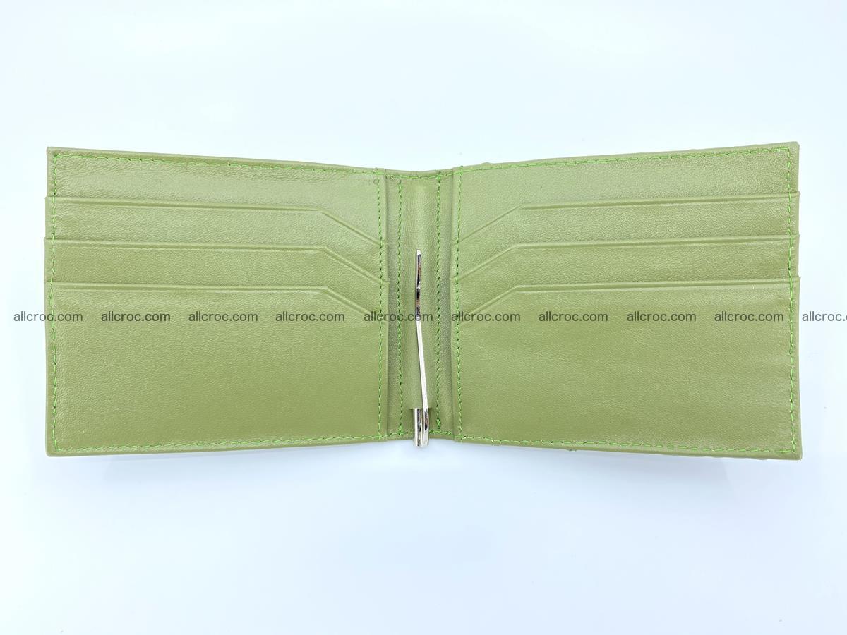 Crocodile leather money clip 944 Foto 3
