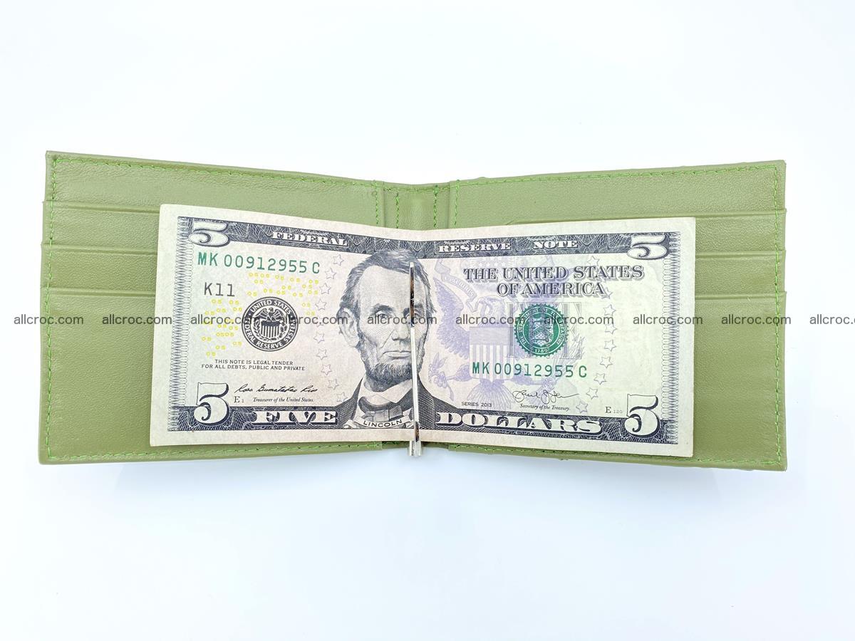 Crocodile leather money clip 944 Foto 4
