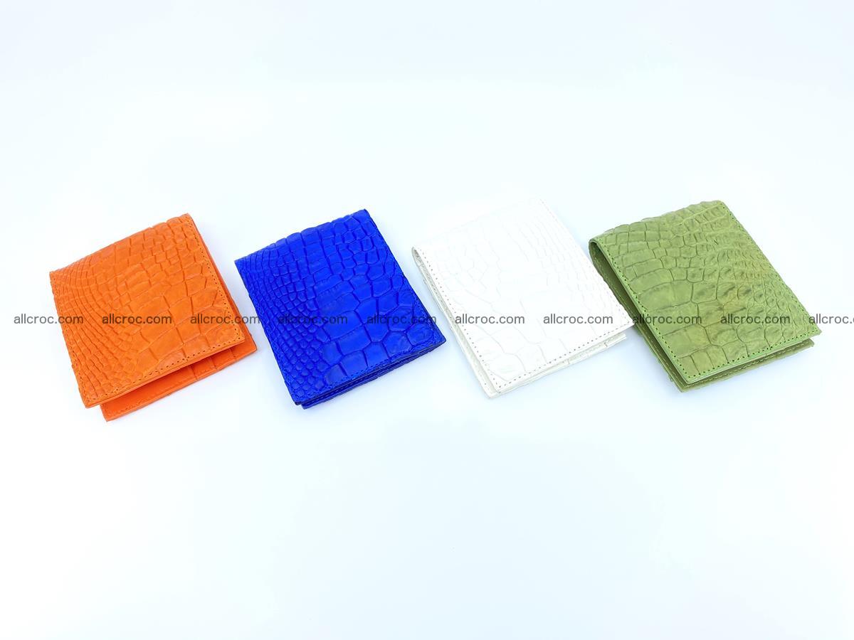 Crocodile leather money clip 2283 Foto 9