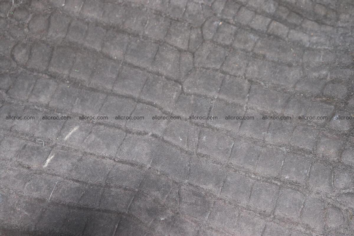 Crocodile skin belly brush off gold color 1226 Foto 7