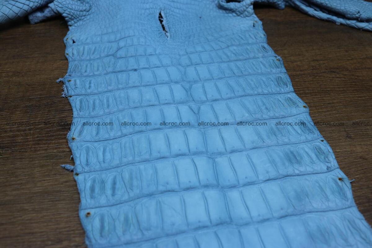 Crocodile skin belly blue jeans color 1230 Foto 7