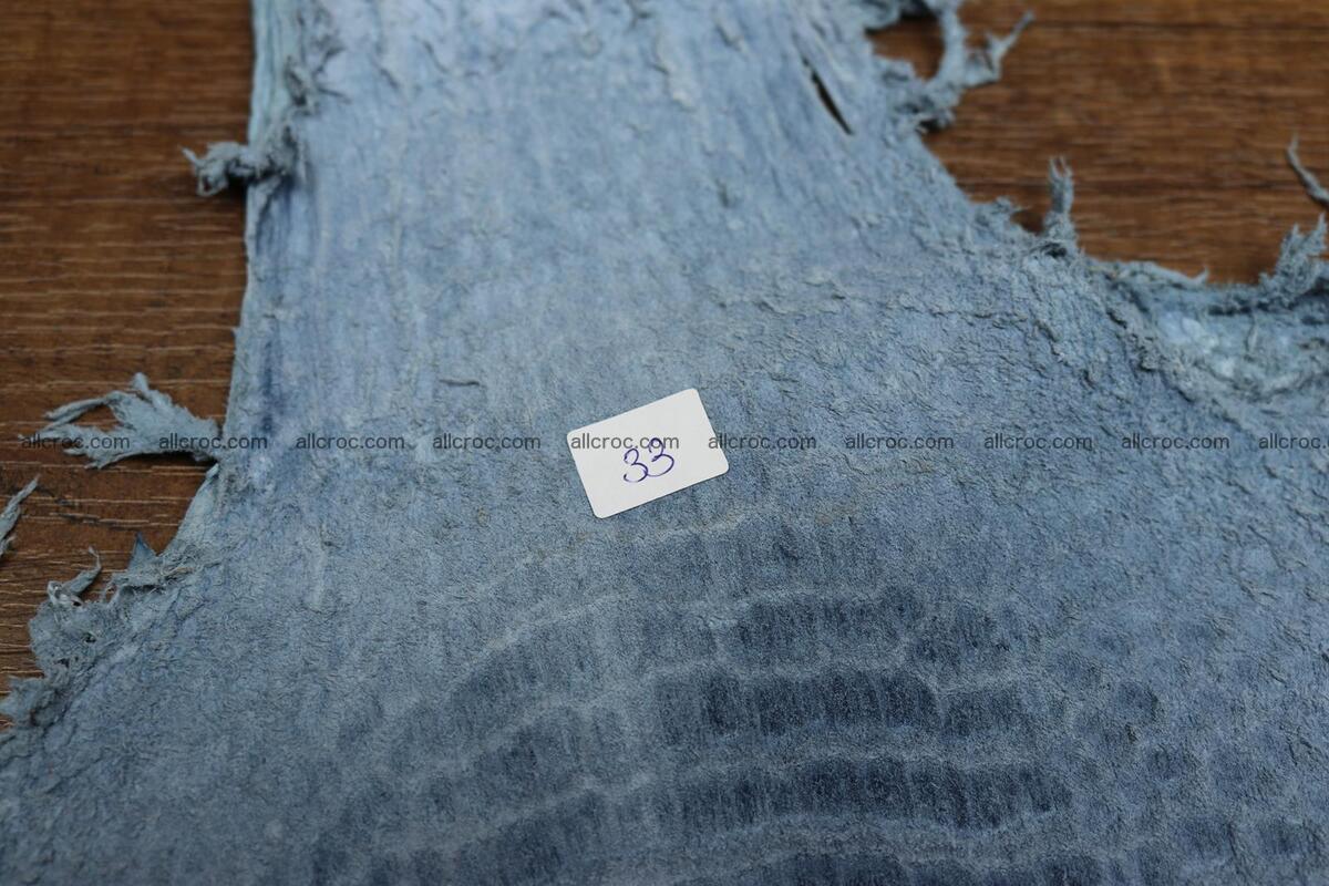 Crocodile skin belly blue jeans color 1230 Foto 9