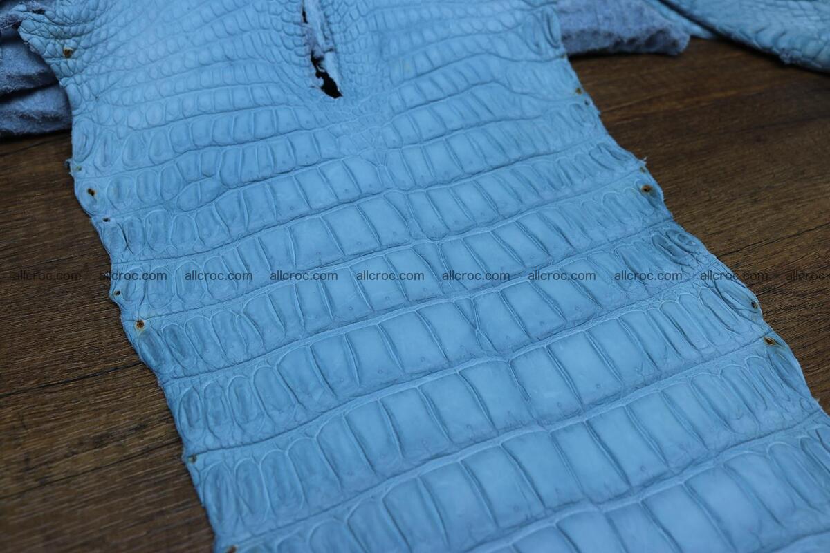 Crocodile skin belly blue jeans color 1231 Foto 7