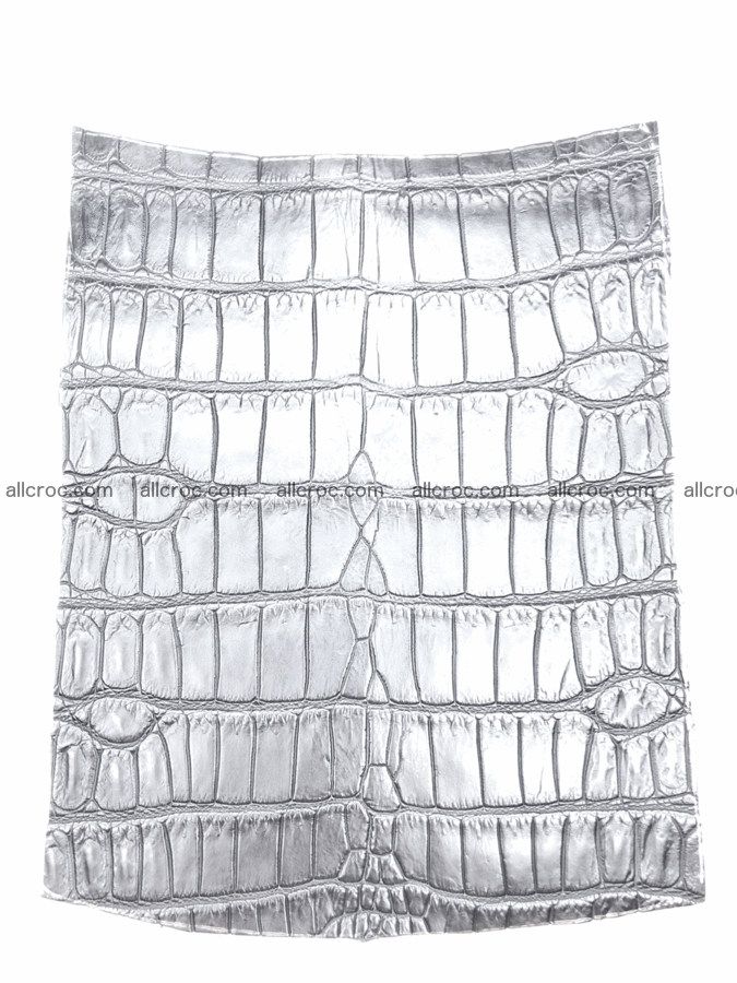 Crocodile skin belly 20cm x 24cm 564 Foto 4