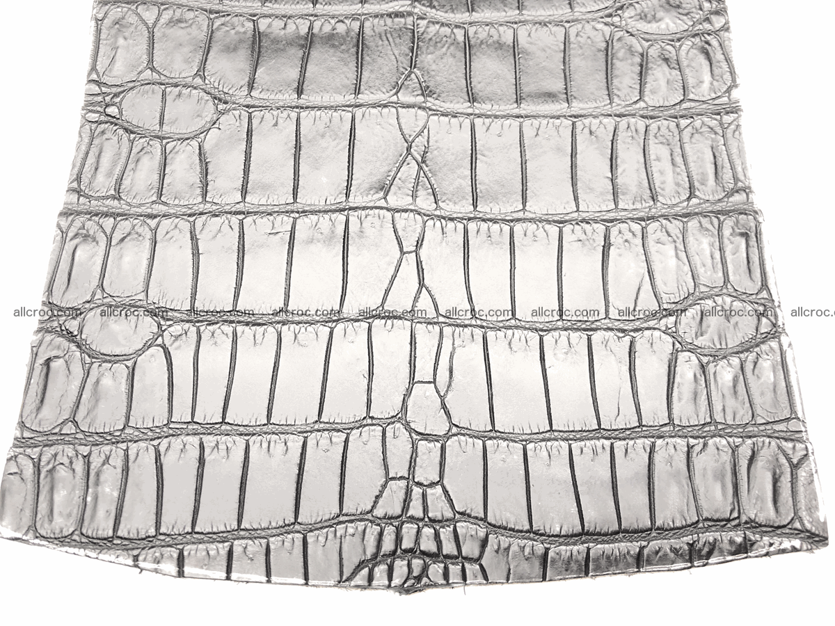Crocodile skin belly 20cm x 24cm 564 Foto 5
