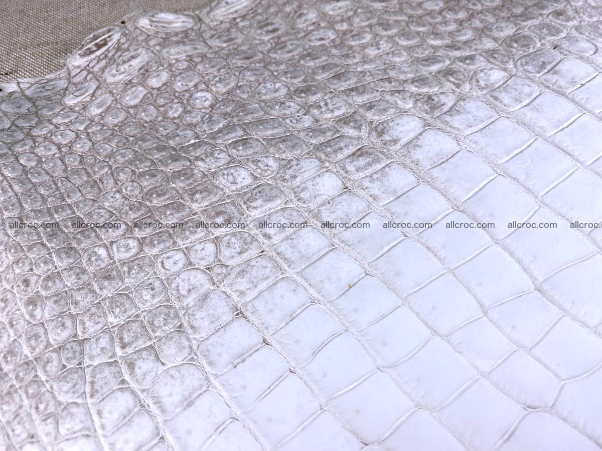 Crocodile skin belly part 49cm himalayan color 1475 Foto 7