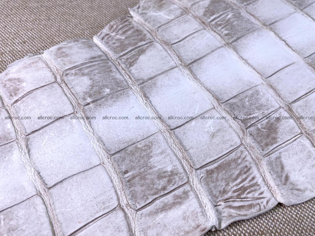 Crocodile skin belly part 49cm himalayan color 1475 Foto 15