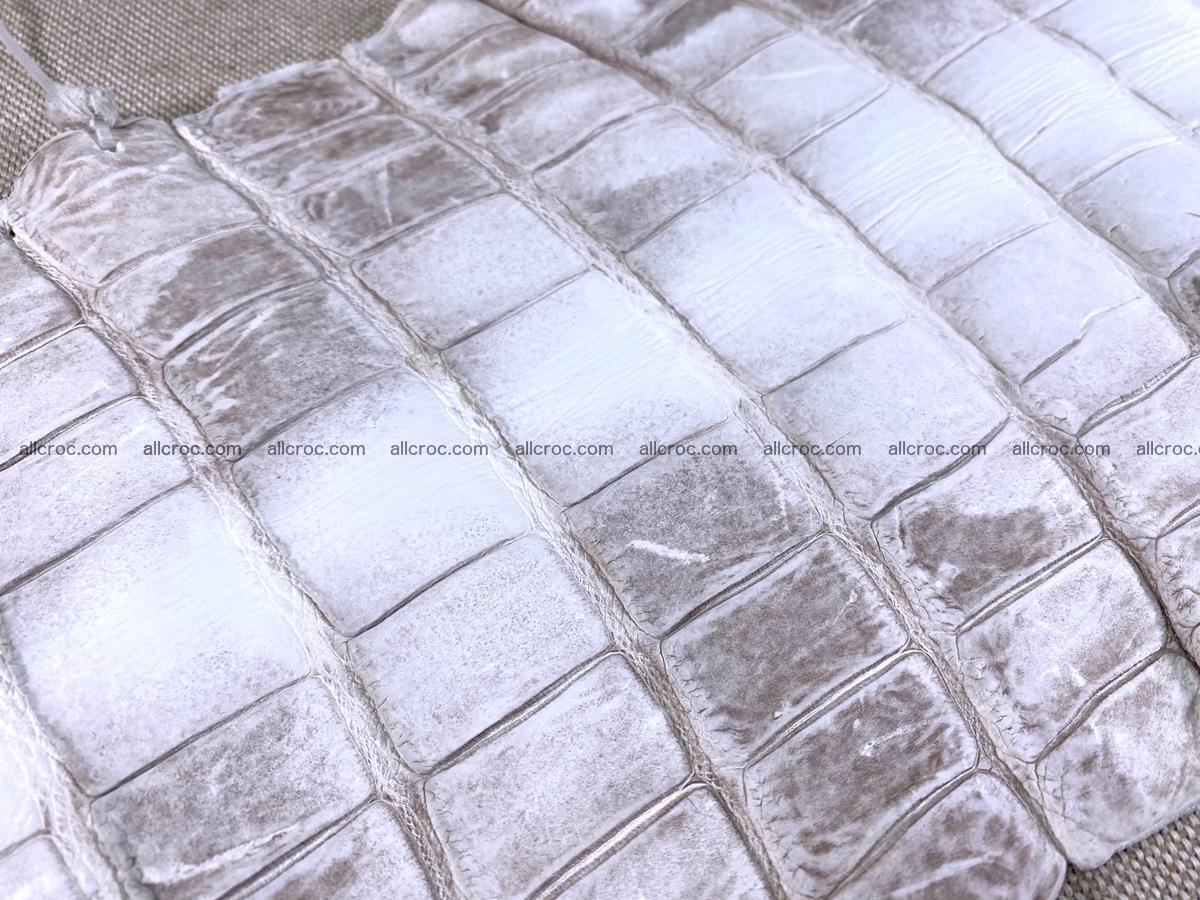 Crocodile skin belly part 49cm himalayan color 1475 Foto 13