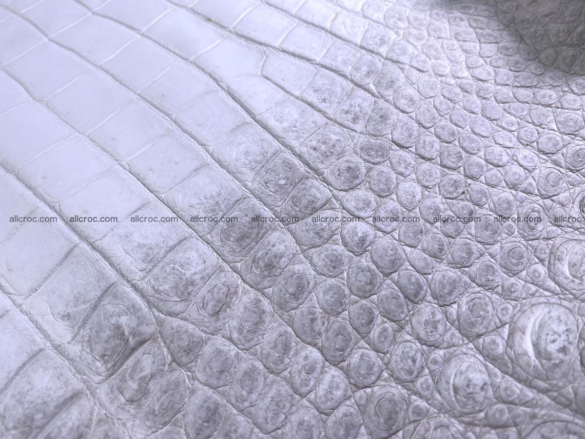 Crocodile skin belly part 46cm (no tail) himalayan color 1476 Foto 9