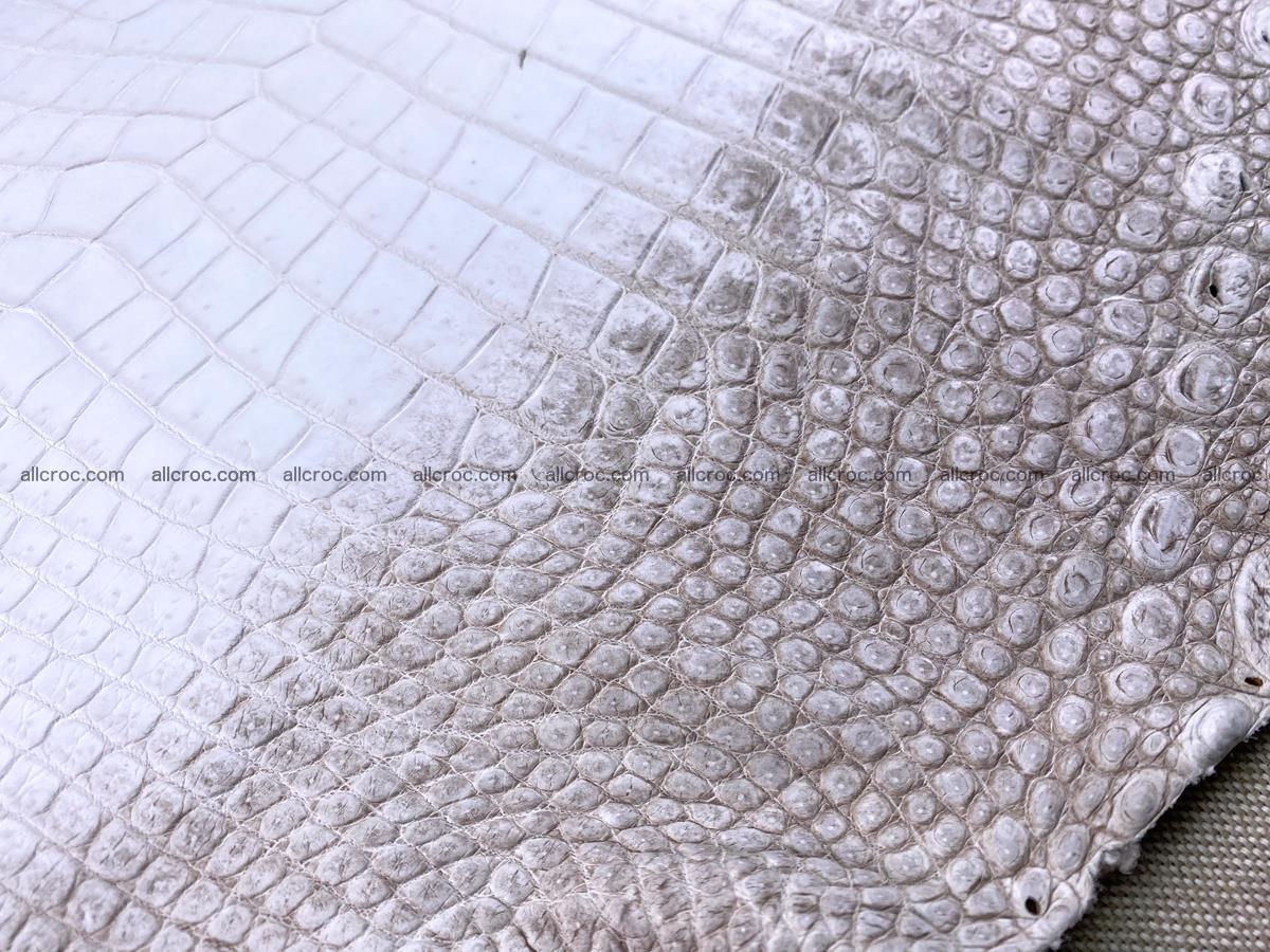 Crocodile skin belly part 43cm himalayan color 1477 Foto 14