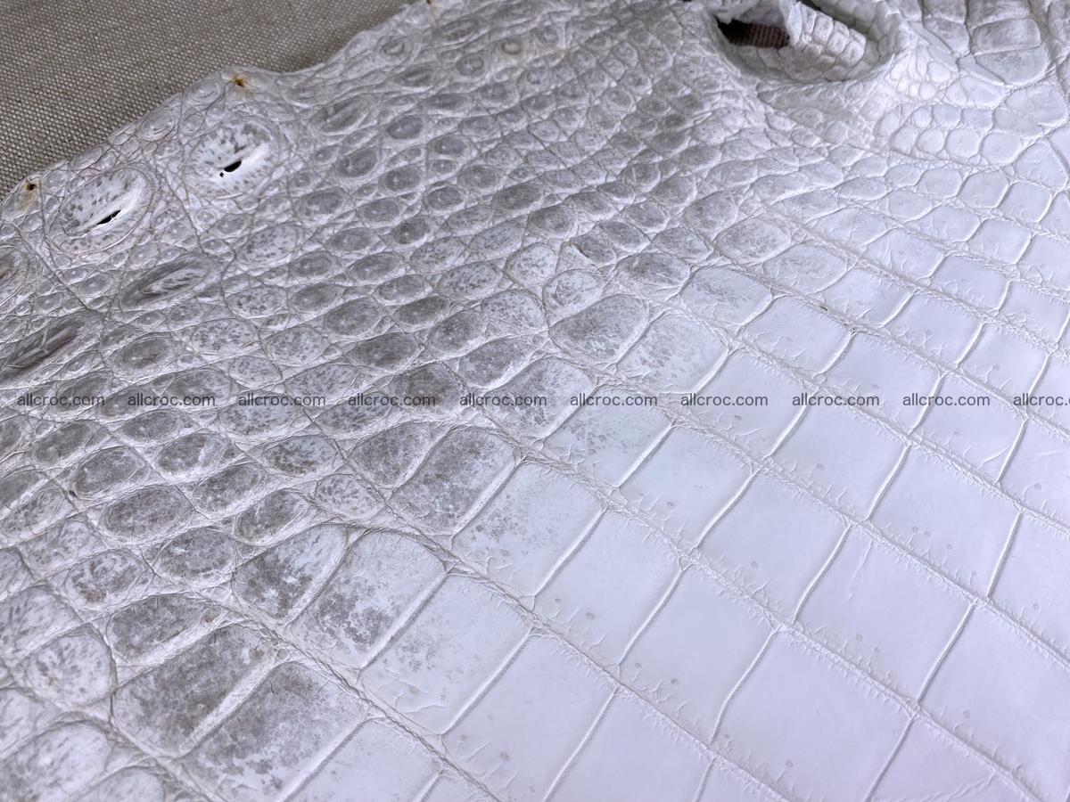 Crocodile skin belly part 57cm himalayan color 1478 Foto 18