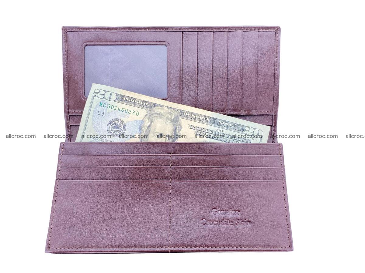 Crocodile skin wallet 2113 Foto 8