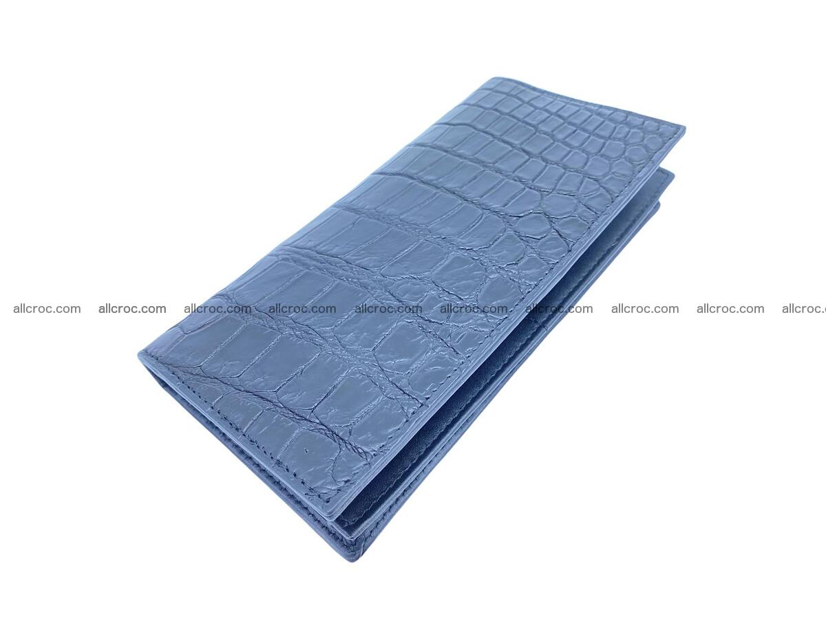 Crocodile skin long wallet 1732 Foto 2