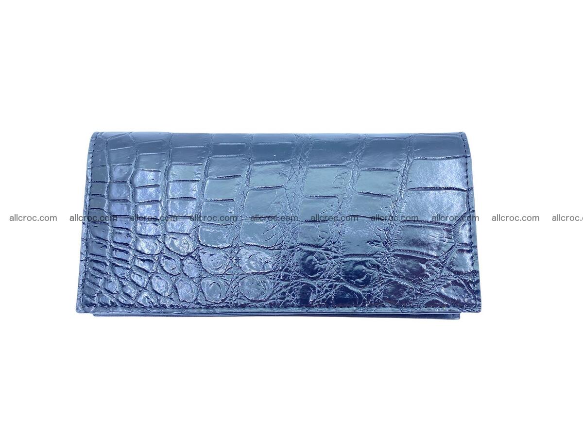 Crocodile skin long wallet 1732 Foto 5