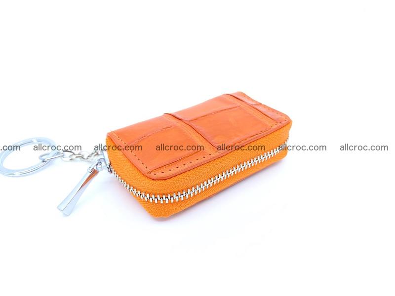 Crocodile skin car key case 1206