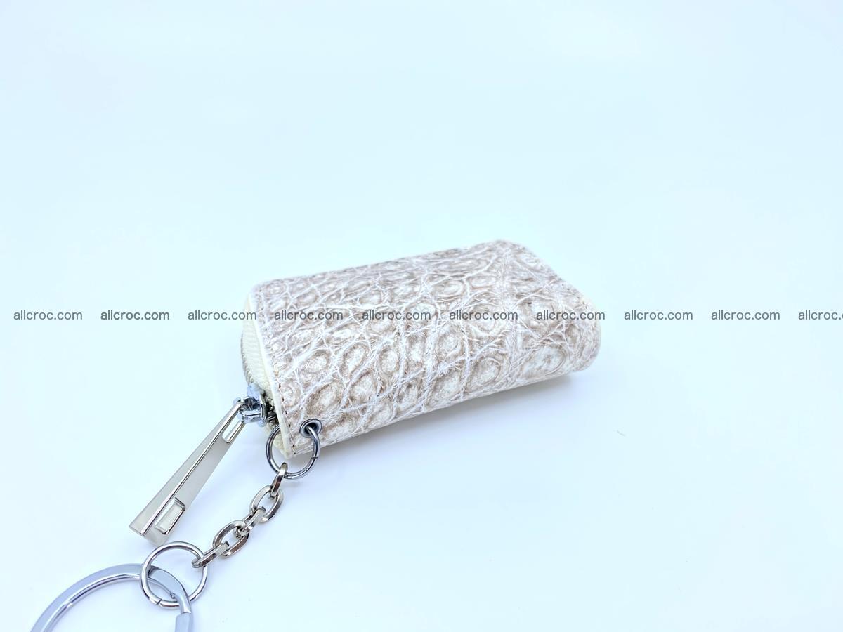 Crocodile skin car key case 1207 Foto 2