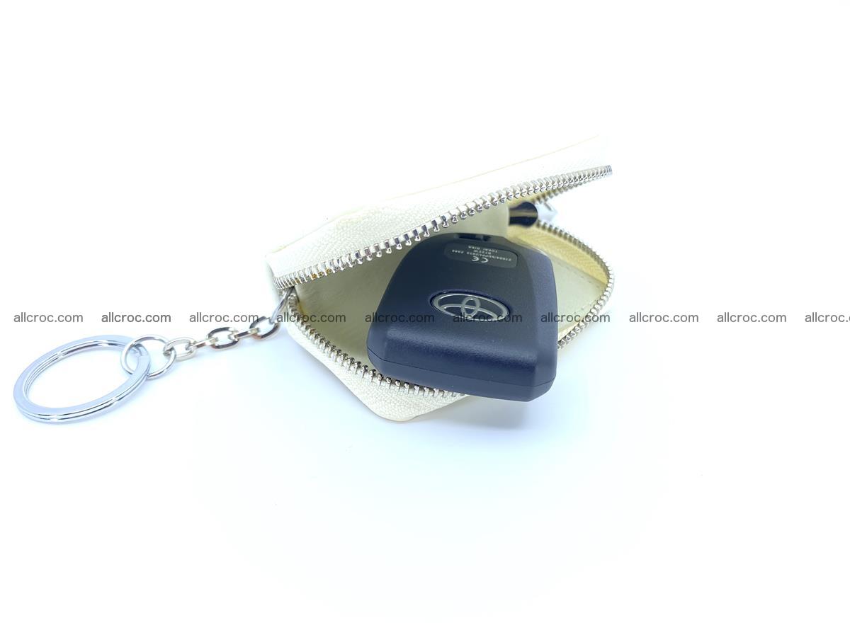 Crocodile skin car key case 1207 Foto 1