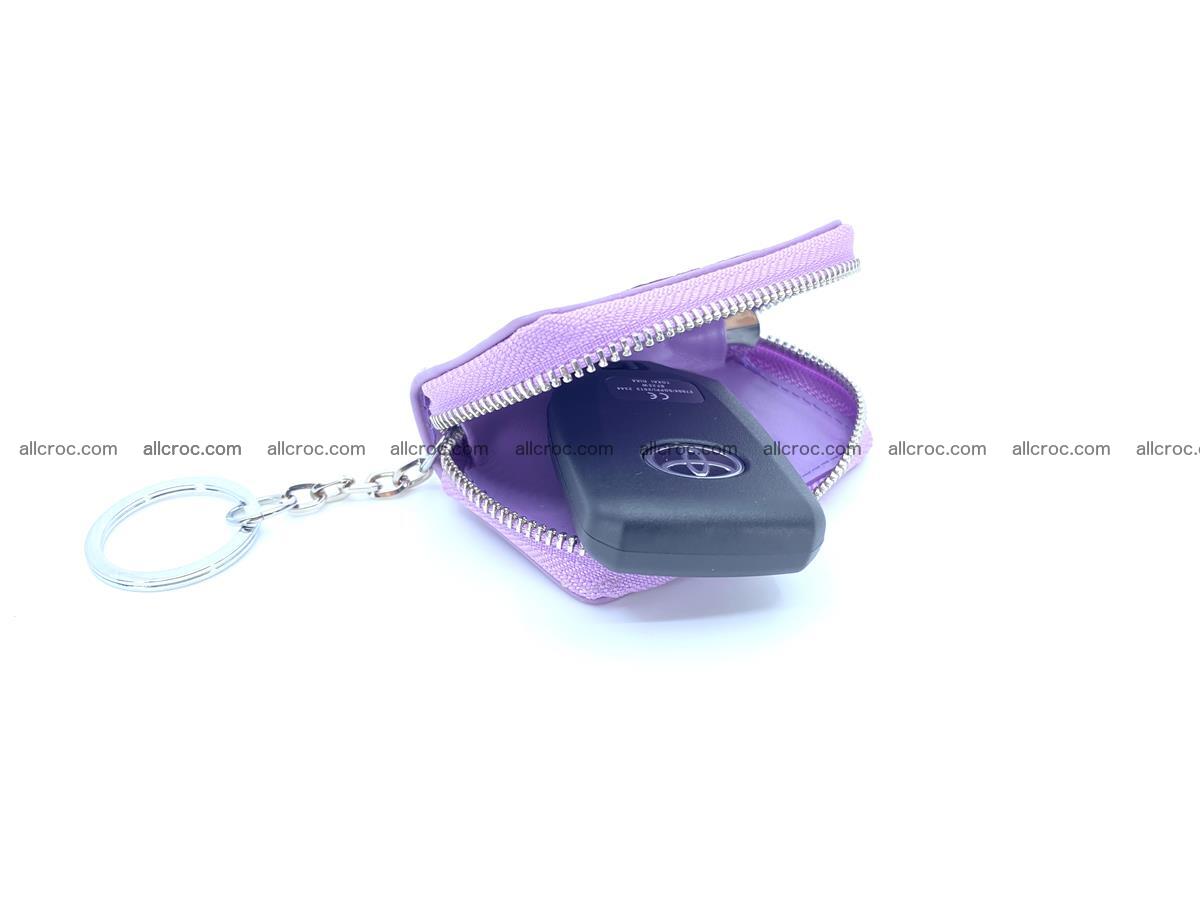 Crocodile skin car key case 1209 Foto 1
