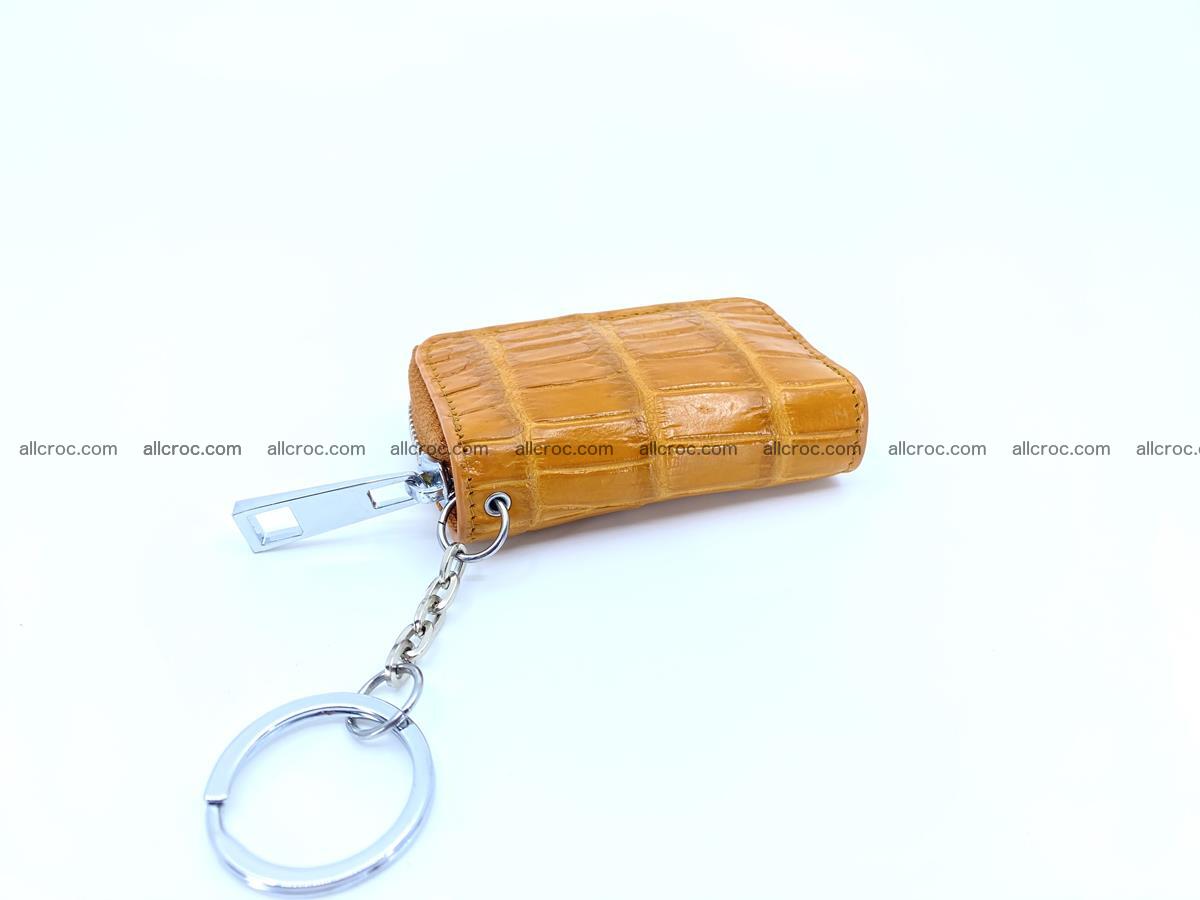 Crocodile skin car key case 1210 Foto 2