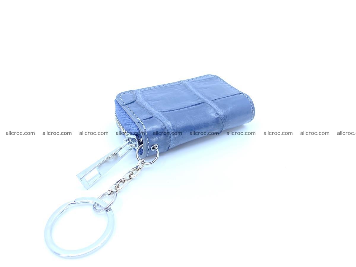 Crocodile skin car key case 1211 Foto 2