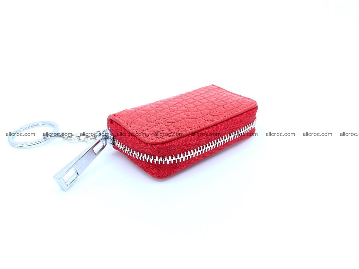 Crocodile skin car key case 1212 Foto 0