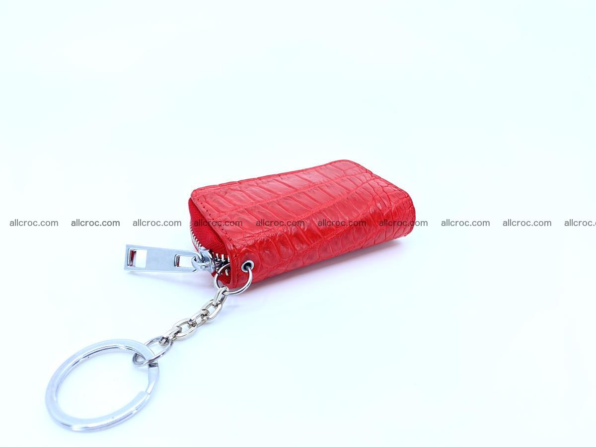 Crocodile skin car key case 1212 Foto 2